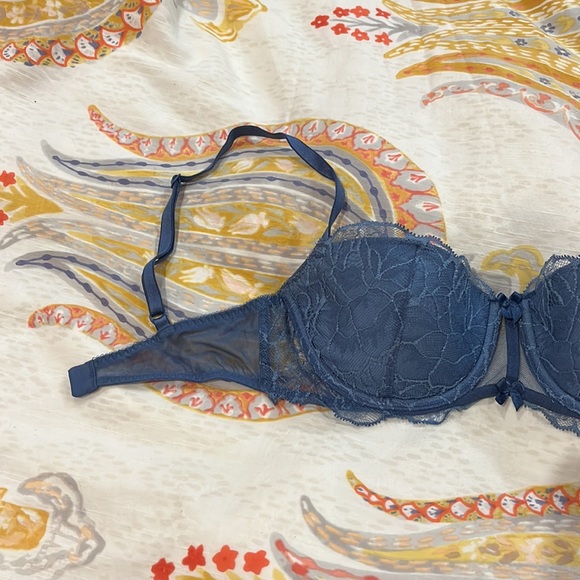 Victoria’s Secret blue Dream Angels Balconet Bra 32D - Picture 3 of 7